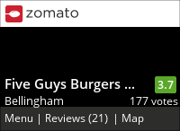 Five Guys Burgers and Fries (Bellingham) on Urbanspoon