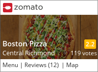 Boston Pizza (Ackroyd) on Urbanspoon