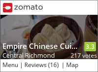 Empire Chinese Cuisine 金粵軒海鮮酒家 on Urbanspoon