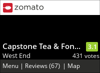 Capstone Tea & Fondue on Urbanspoon