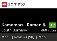 Kamamarui Ramen & Don on Urbanspoon