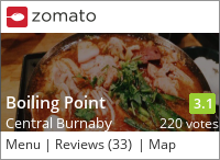 Boiling Point (Kingsway) 沸點臭臭鍋 on Urbanspoon
