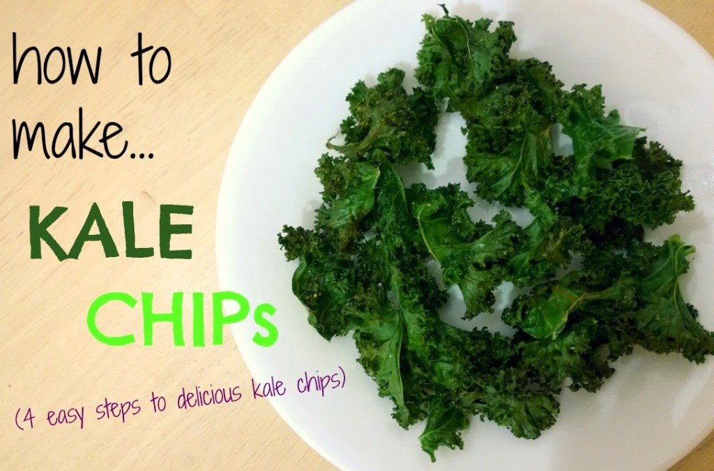 How to Make…Kale Chips (4 Easy Steps to Delicious Kale Chips) EATING