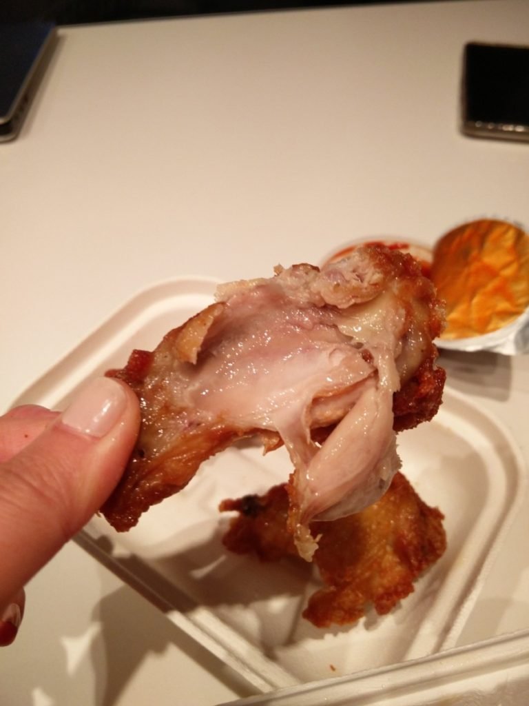 Costco Canada Golden Deep Fried Chicken Wings EATING with Kirby