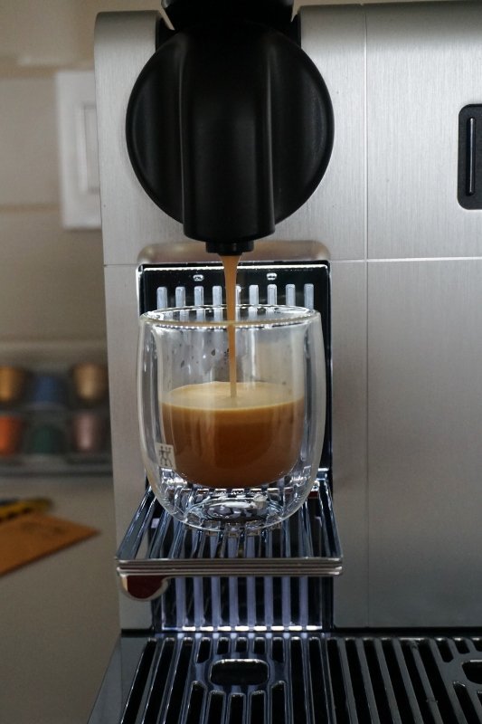 Diffuseur + Levier Original De’Longhi Pour Machine à Café Lattissima Pro EN750 F456 – Pièce De Rechange Nespresso