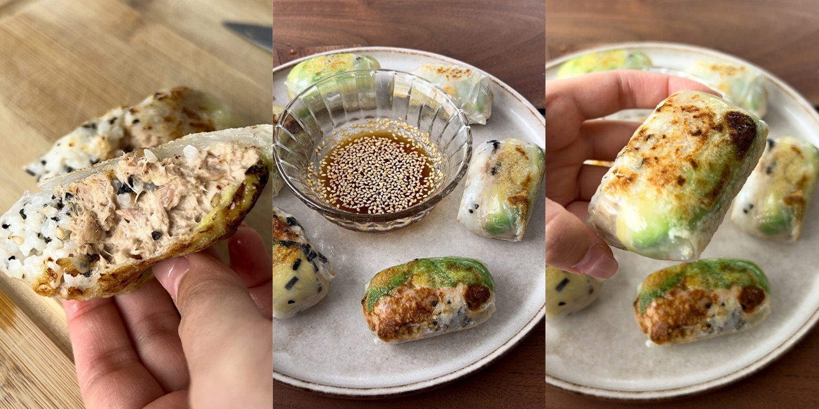 Easy Rice Paper Rolls with Leftovers! - Picklebums