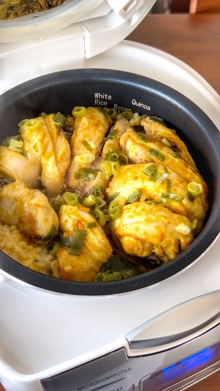 One Pot Hainanese Chicken Rice (in a Rice Cooker) – 10 Days of Cozy One ...