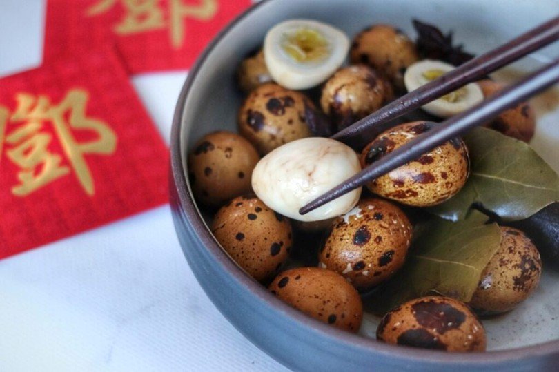Chinese Tea Quail Eggs
